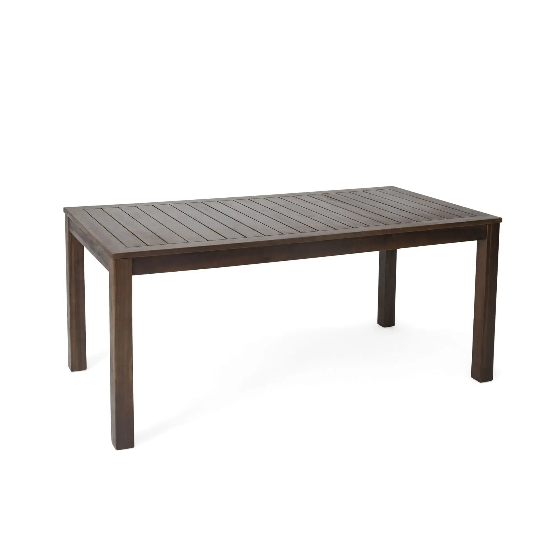 MANILA 69'' TABLE, Acacia Wood Table, 69L x 35W x 17.75H Doba