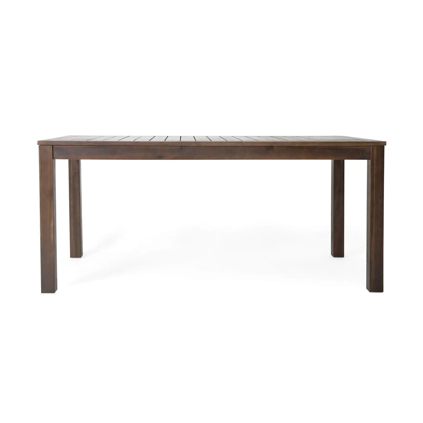 MANILA 69'' TABLE, Acacia Wood Table, 69L x 35W x 17.75H Doba