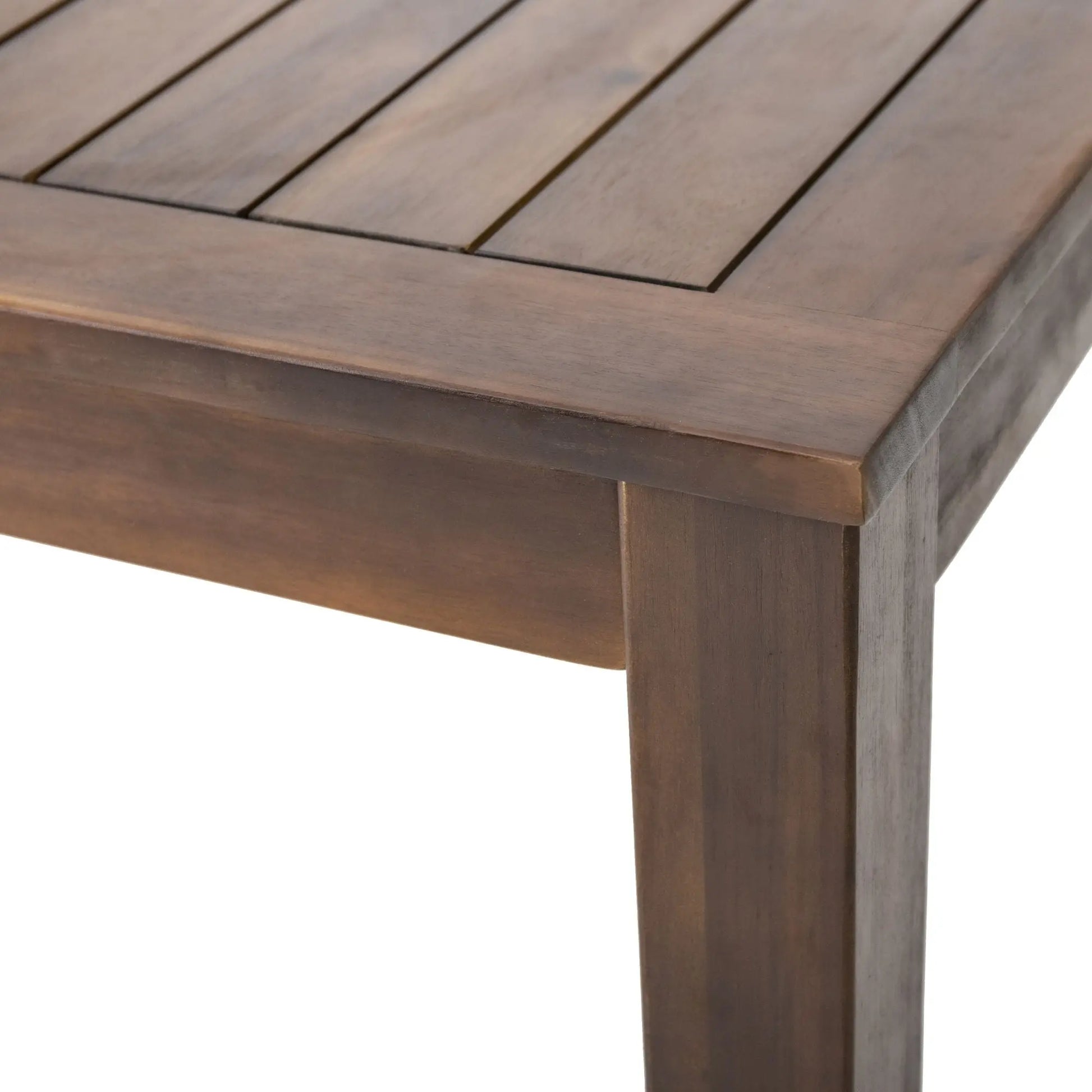 MANILA 69'' TABLE, Acacia Wood Table, 69L x 35W x 17.75H Doba