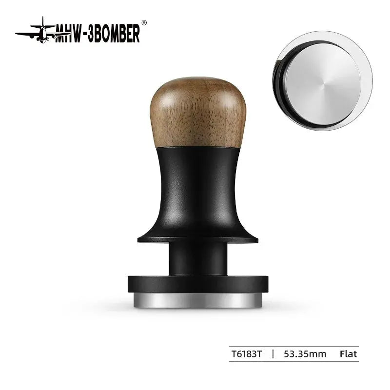 MHW-3BOMBER 30lb Constant Pressure Coffee Tamper 51mm 53mm 58mm Espresso Flat Tampers with Calibrated Spring Loaded Barista Tool - American Roasting Company