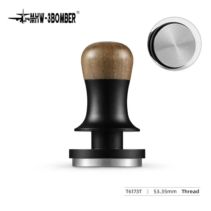 MHW-3BOMBER 30lb Constant Pressure Coffee Tamper 51mm 53mm 58mm Espresso Flat Tampers with Calibrated Spring Loaded Barista Tool - American Roasting Company