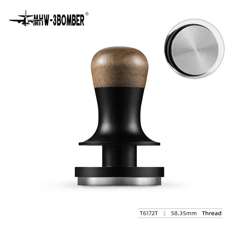 MHW-3BOMBER 30lb Constant Pressure Coffee Tamper 51mm 53mm 58mm Espresso Flat Tampers with Calibrated Spring Loaded Barista Tool - American Roasting Company