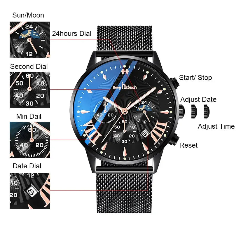 Mens Sports Watches American Roasting Company