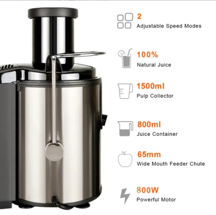 Multifunctional Electric Power Juicer 110V centrifugal juicer modern vertical stirring mini crushing without BPA household food stirring, other kitchen utensils Doba