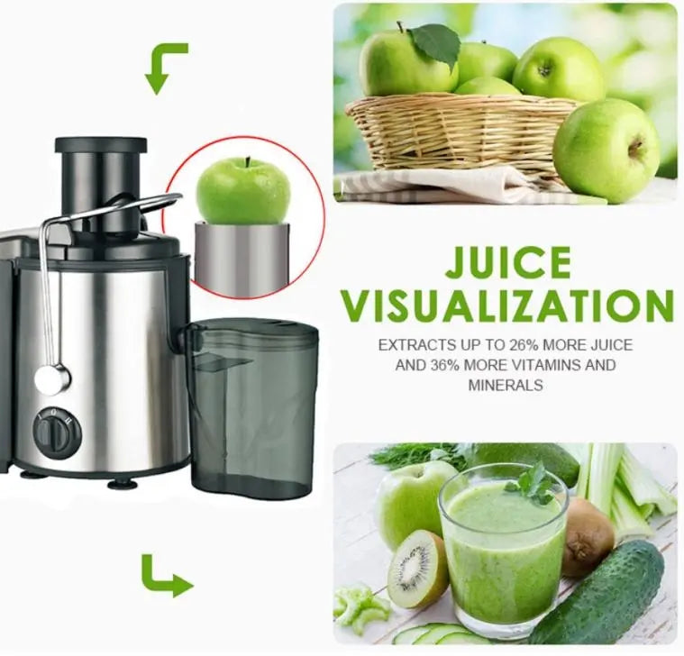 Multifunctional Electric Power Juicer 110V centrifugal juicer modern vertical stirring mini crushing without BPA household food stirring, other kitchen utensils Doba