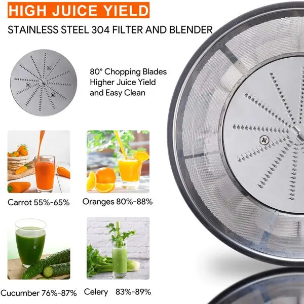 Multifunctional Electric Power Juicer 110V centrifugal juicer modern vertical stirring mini crushing without BPA household food stirring, other kitchen utensils Doba