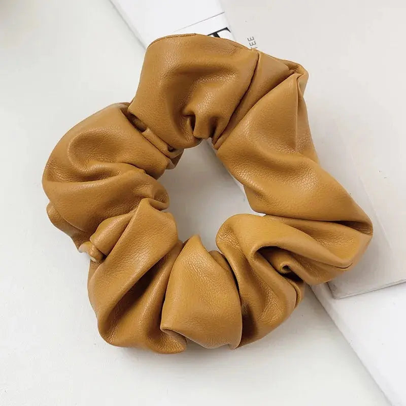 PU leather Hair Tie Ring American Roasting Company