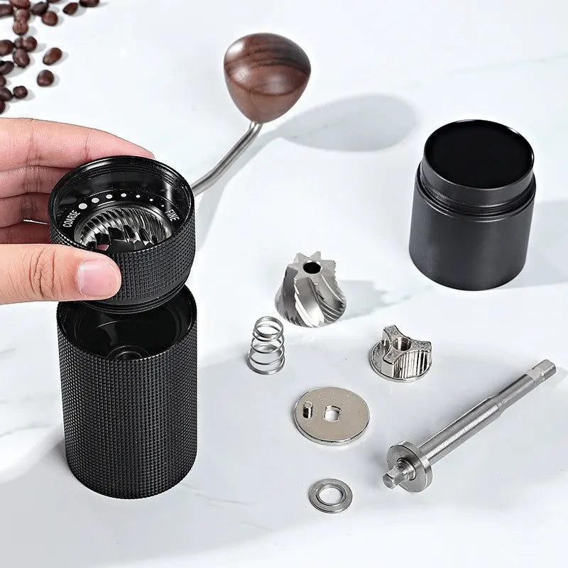 Portable Manual Coffee Bean Grinder High Quality CNC Stainless Precision Steel Core Bean Crusher Kitchen Supplies Doba