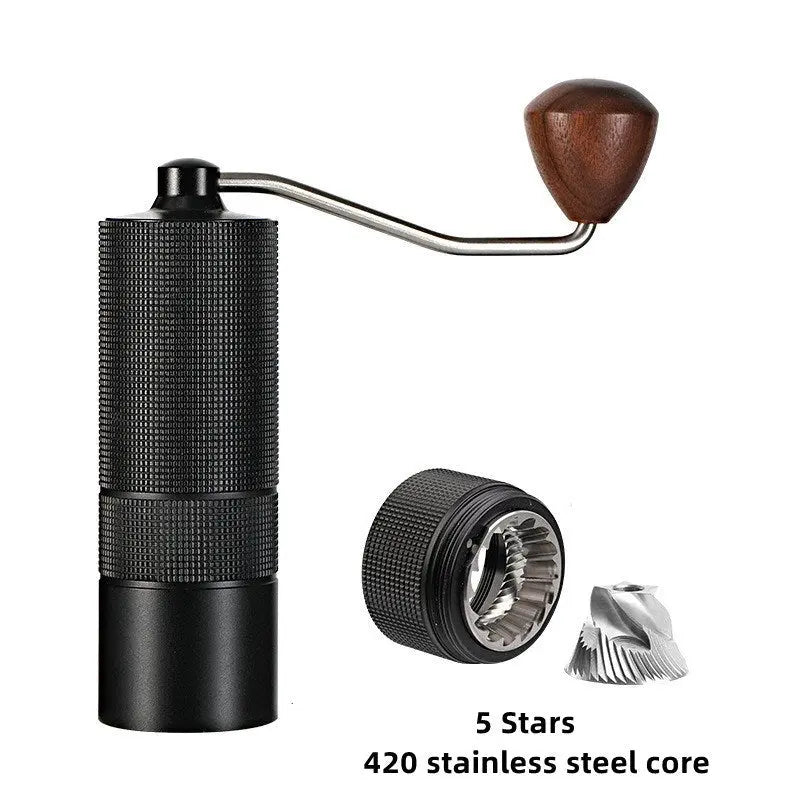 Portable Manual Coffee Bean Grinder High Quality CNC Stainless Precision Steel Core Bean Crusher Kitchen Supplies Doba