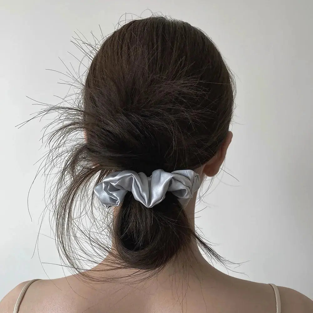 Silk Hair Scrunchies American Roasting Company