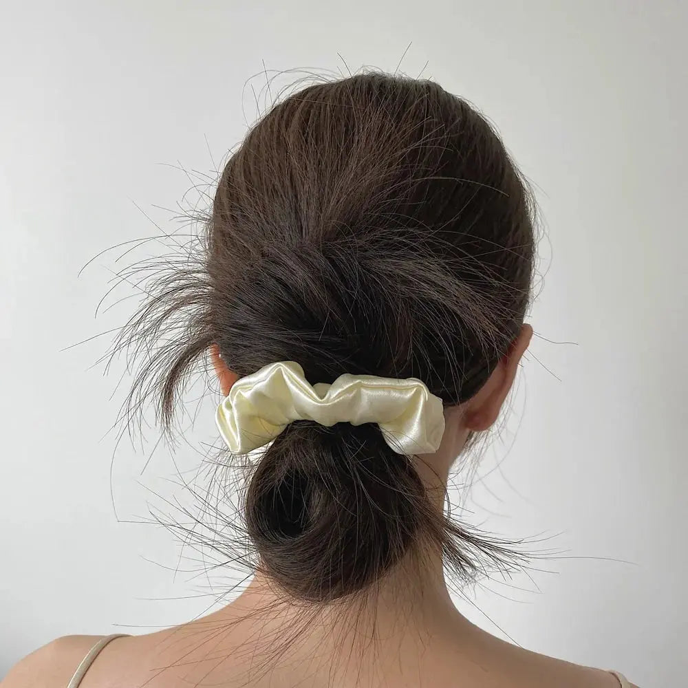 Silk Hair Scrunchies American Roasting Company