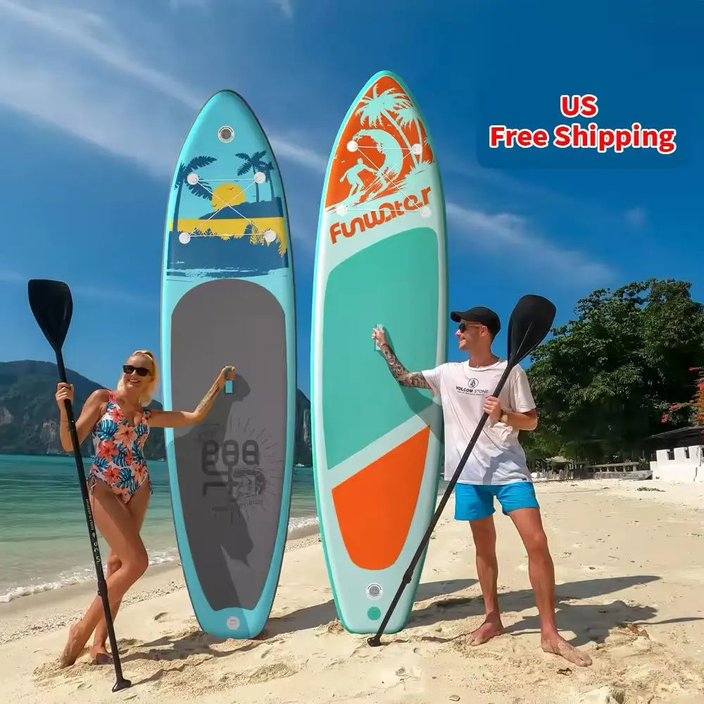 Stand Up Paddle Board, 11"×34"×6" Inflatable Ultra-Light Stand Up Paddle Board Doba