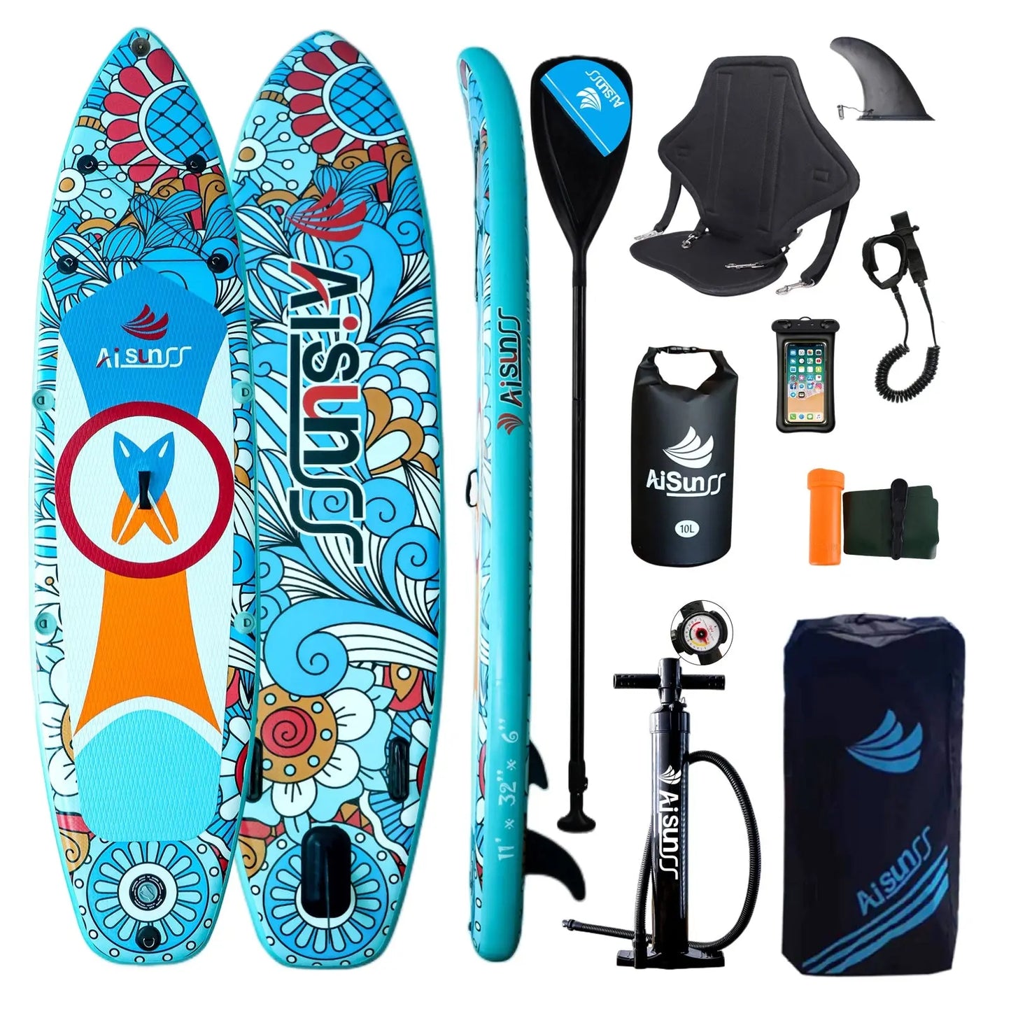 Stand Up Paddle Board, High Quality Surfboard, Durable and Beautiful, Suitable for Adult Water Sports Surfboard Kit Doba