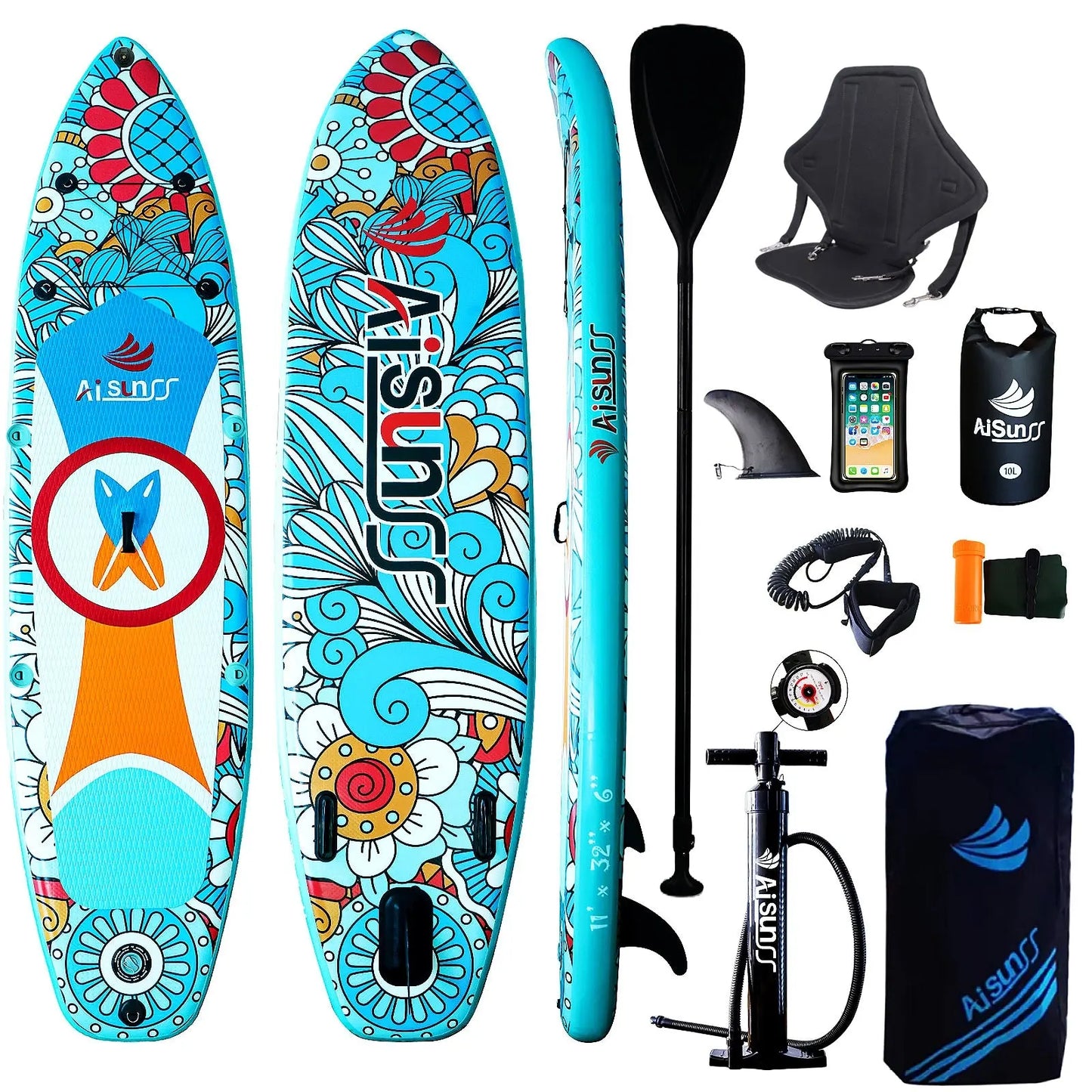 Stand Up Paddle Board, High Quality Surfboard, Durable and Beautiful, Suitable for Adult Water Sports Surfboard Kit Doba