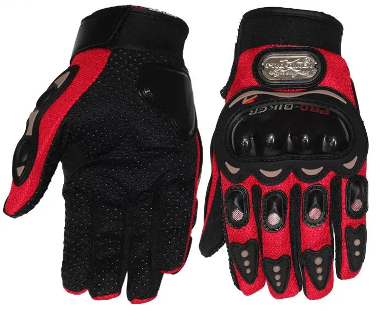 Touchscreen Motorcycle Racing Gloves American Roasting Company