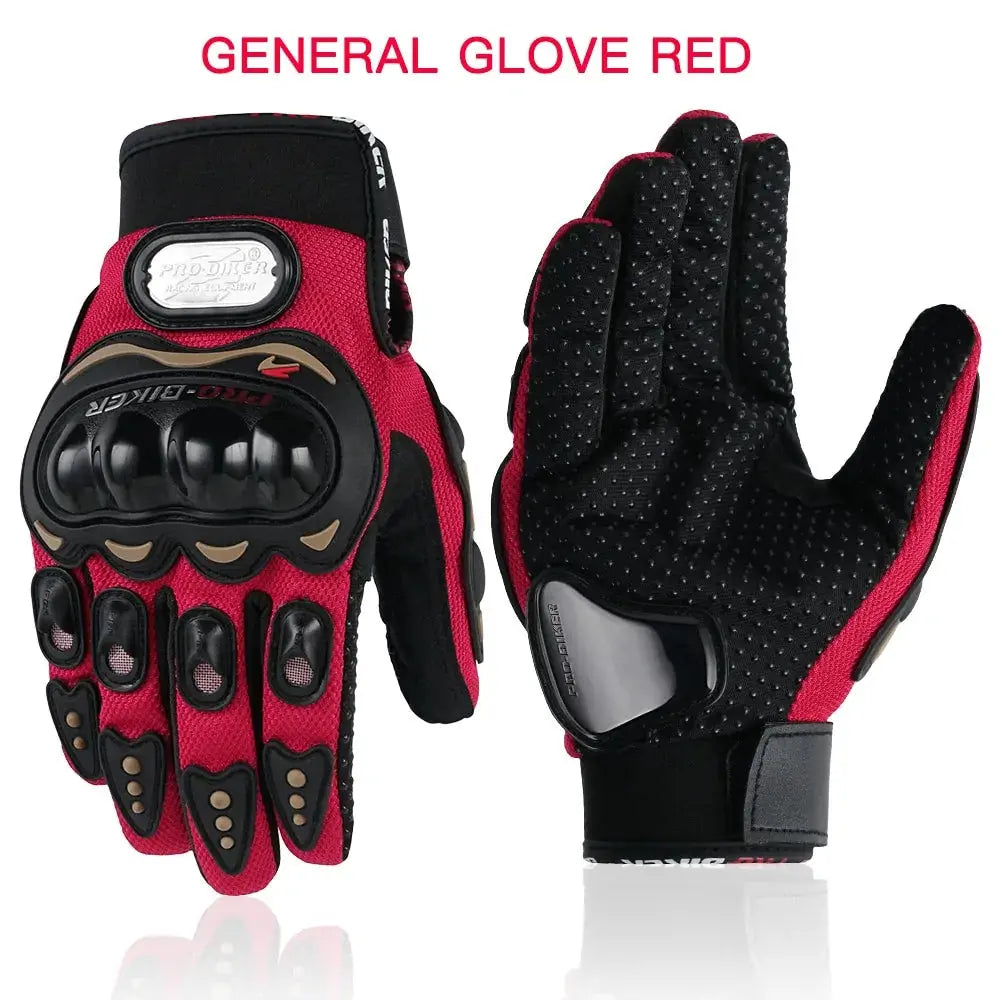 Touchscreen Motorcycle Racing Gloves American Roasting Company