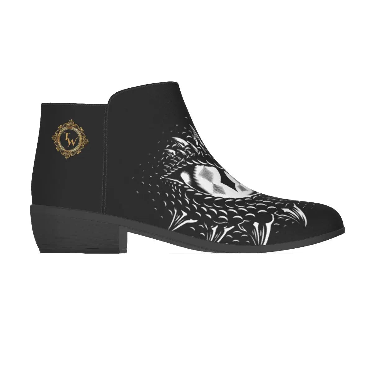 Trangware Ankle High Zipper Boots, Women's Fashion Boots, Dragons Eye Yoycol