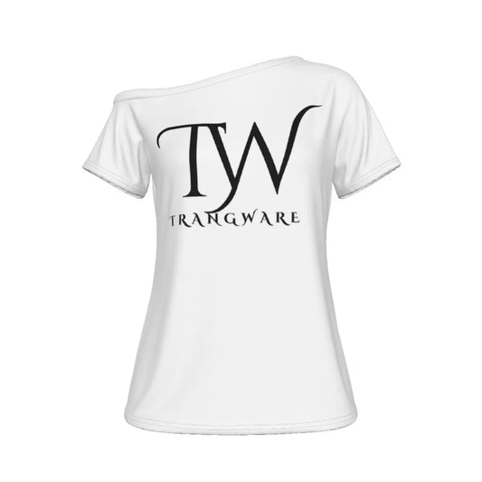 Trangware Signature Off The Shoulder Top T-shirt, Yoga Top Yoycol