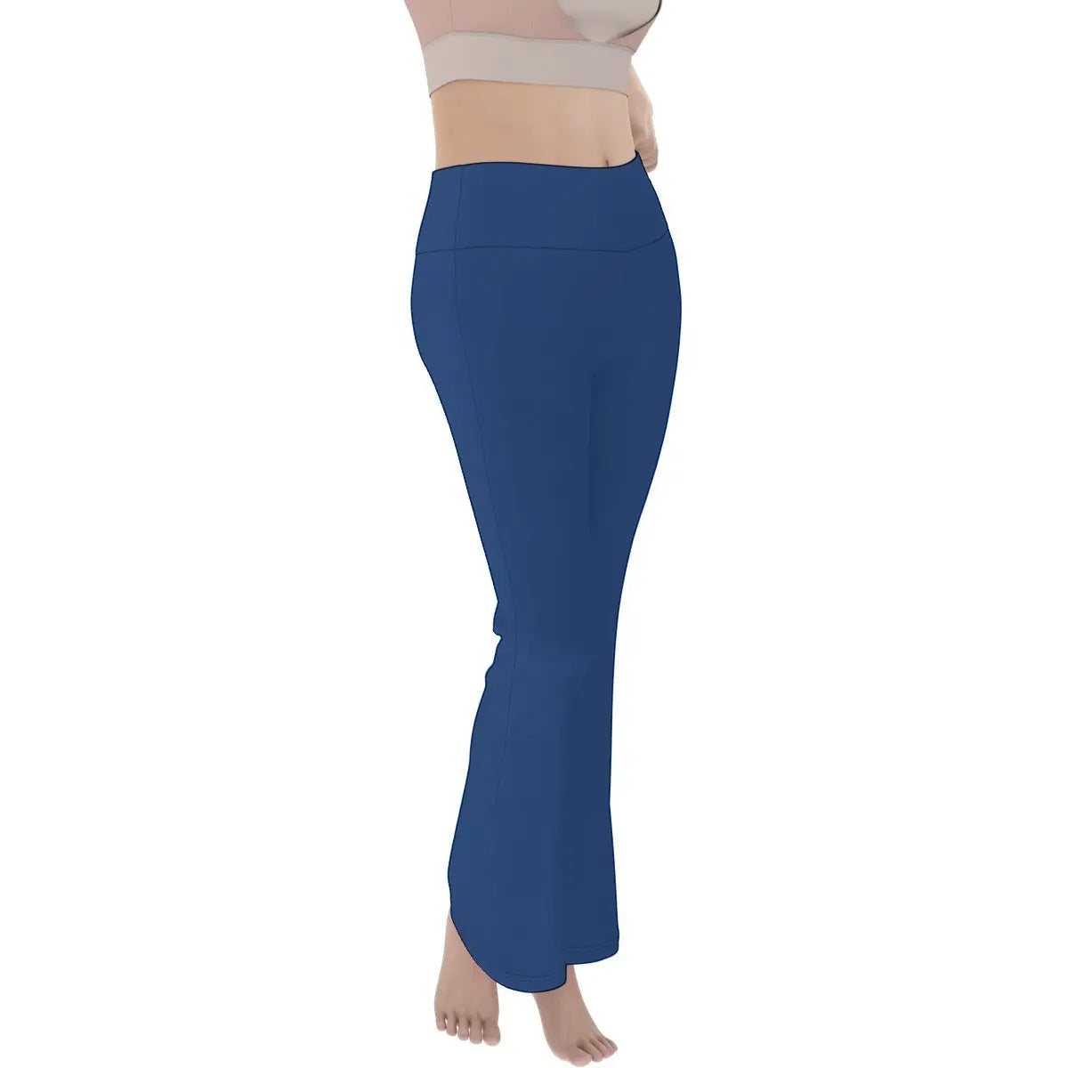 Trangware Women's Flare Yoga Pants, Blue Yoycol