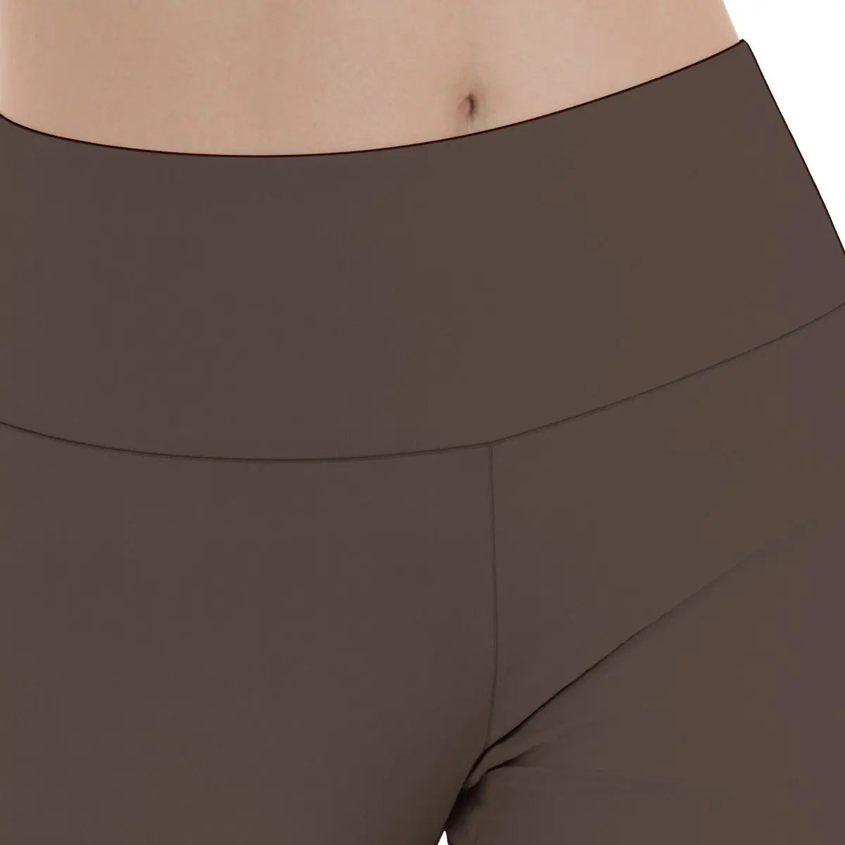 Trangware Women's Flare Yoga Pants, Brown Yoycol