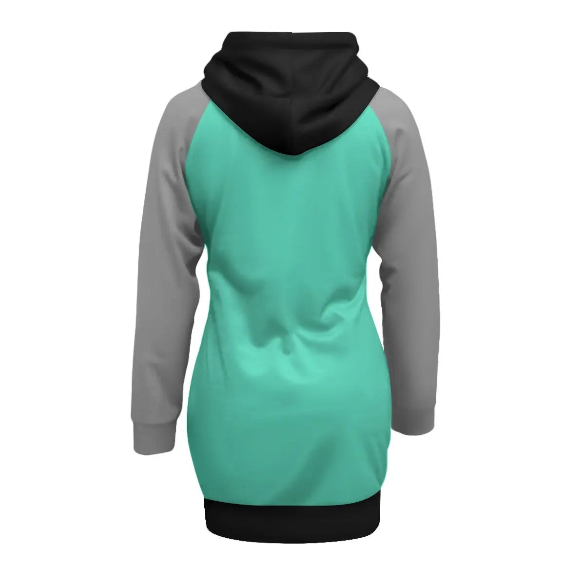 Trangware Women's Pullover Hoodie With Raglan Sleeve, Champ Light Green/Gray/Black Yoycol