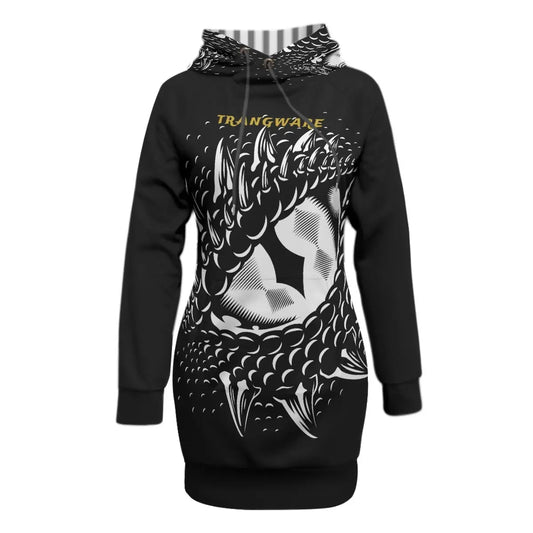 Trangware Women's Pullover Hoodie With Raglan Sleeve, Dragon's Eye Yoycol