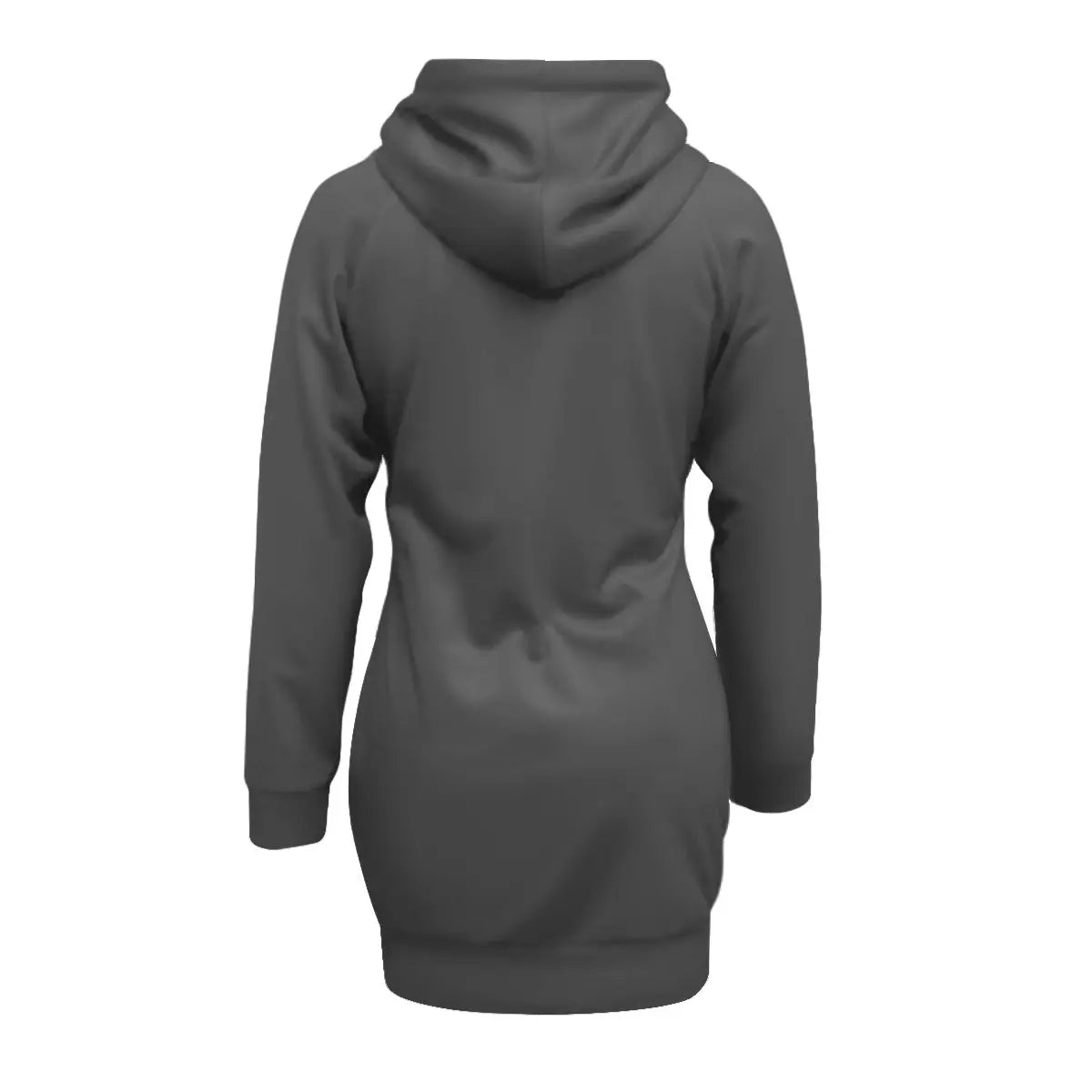 Trangware Women's Pullover Hoodie With Raglan Sleeve, Plain Dark Gray Yoycol