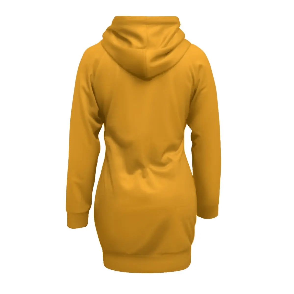 Trangware Women's Pullover Hoodie With Raglan Sleeve, Plain Orange Yoycol