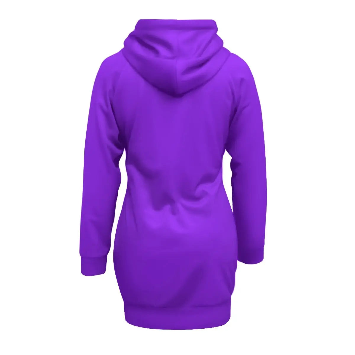 Trangware Women's Pullover Hoodie With Raglan Sleeve, Plain Purple Yoycol