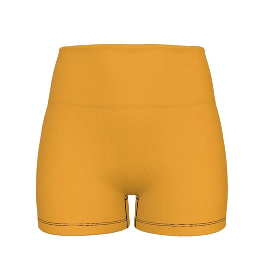 Trangware Women's Ultra-Short Yoga Shorts Orange Yoycol