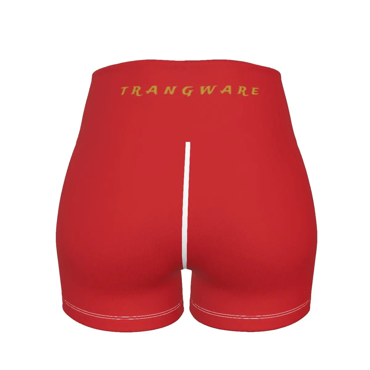 Trangware Women's Ultra-Short Yoga Shorts Red Yoycol