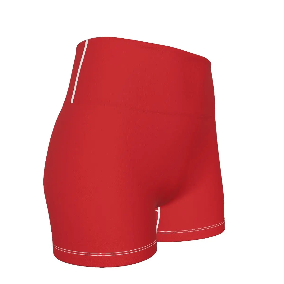 Trangware Women's Ultra-Short Yoga Shorts Red Yoycol