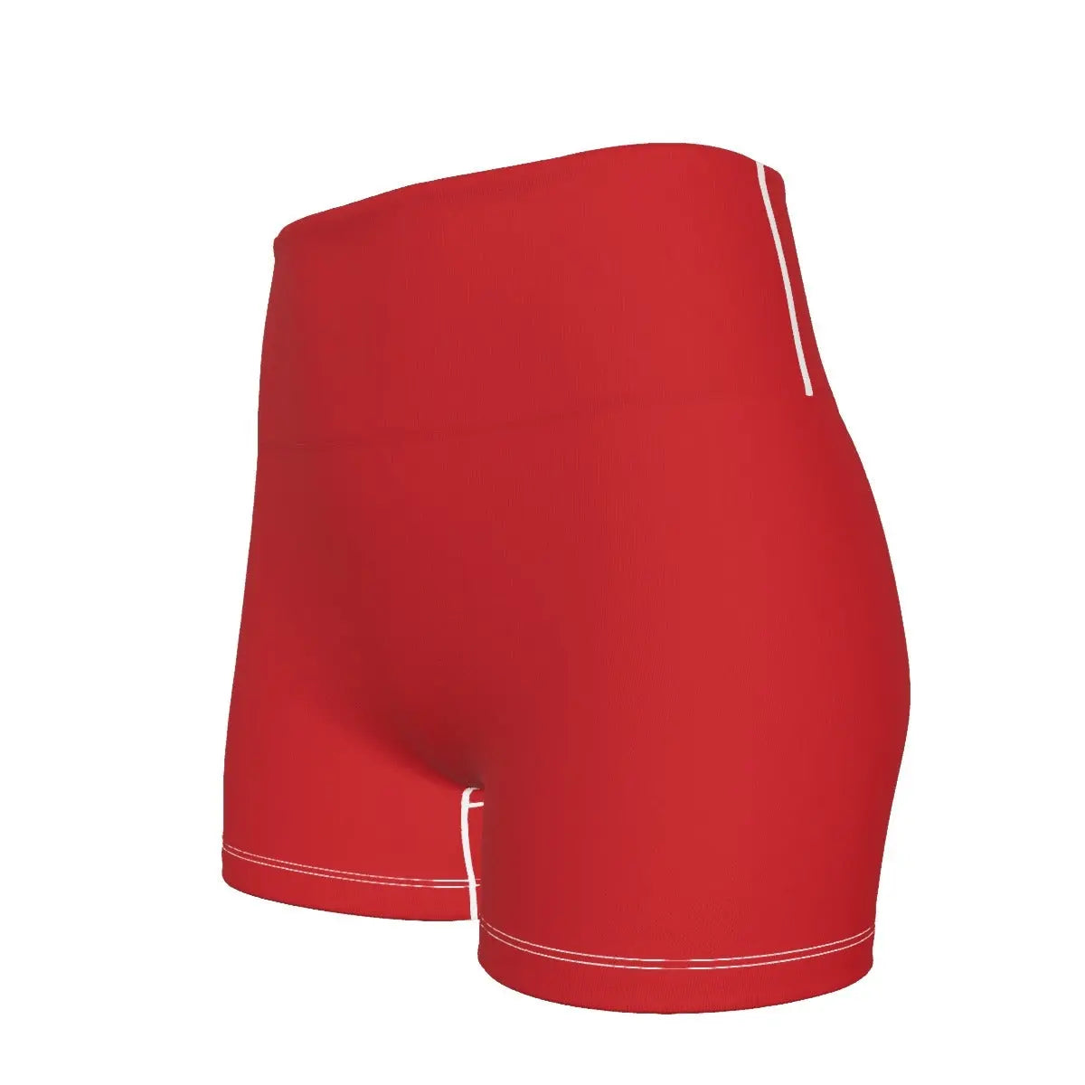 Trangware Women's Ultra-Short Yoga Shorts Red Yoycol