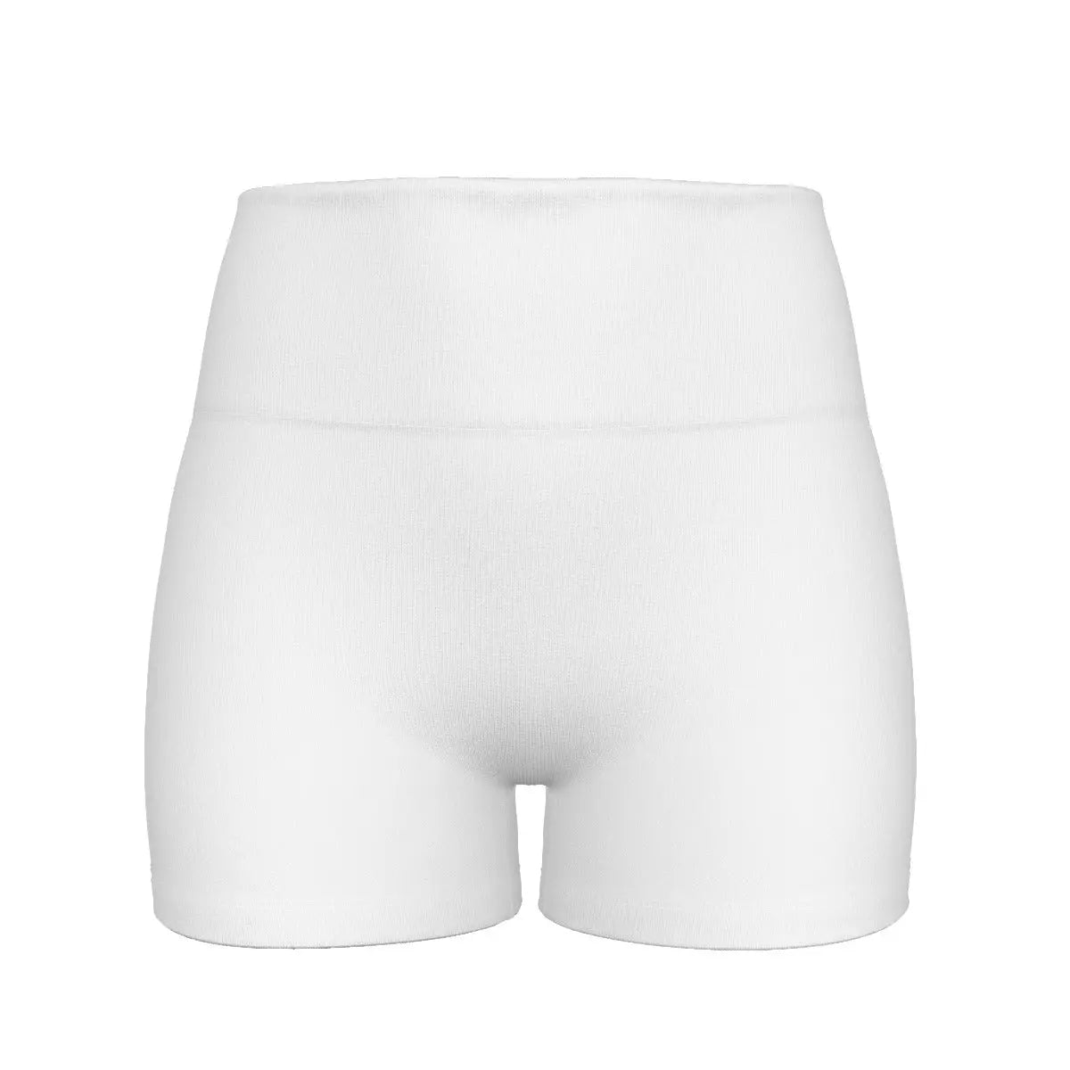 Trangware Women's Ultra-Short Yoga Shorts White Yoycol