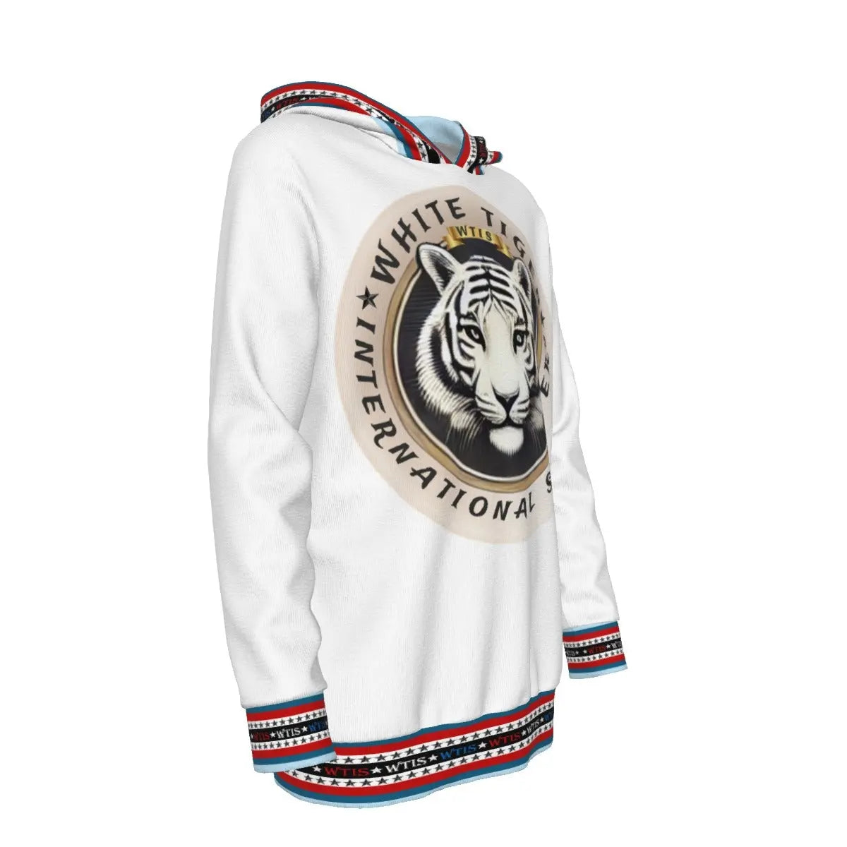 White Tiger International Scooters Limited Edition Kids Pullover Hoodie – Tiger Cub Design Yoycol