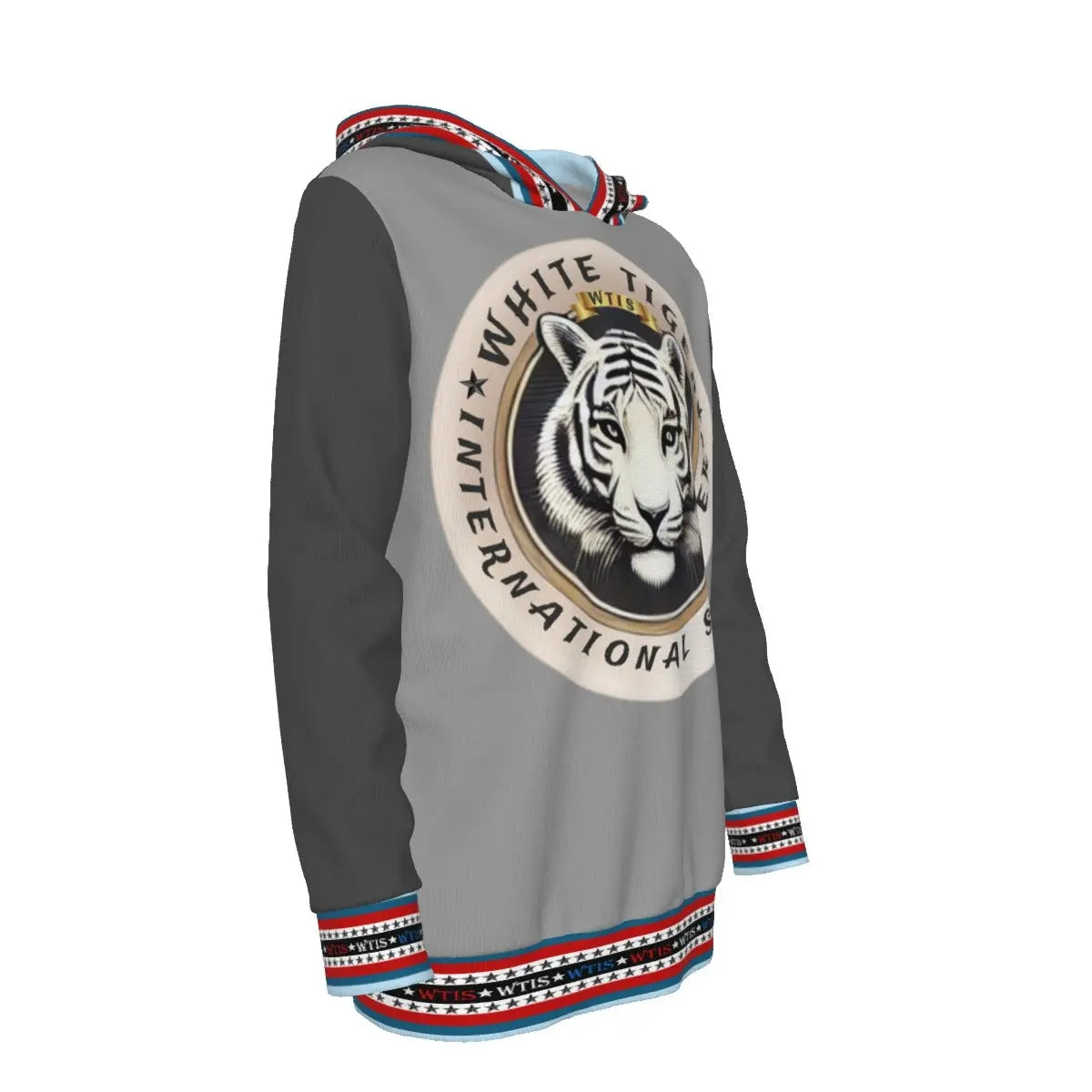 White Tiger International Scooters Limited Edition Kids Pullover Hoodie – Tiger Cub Design Yoycol