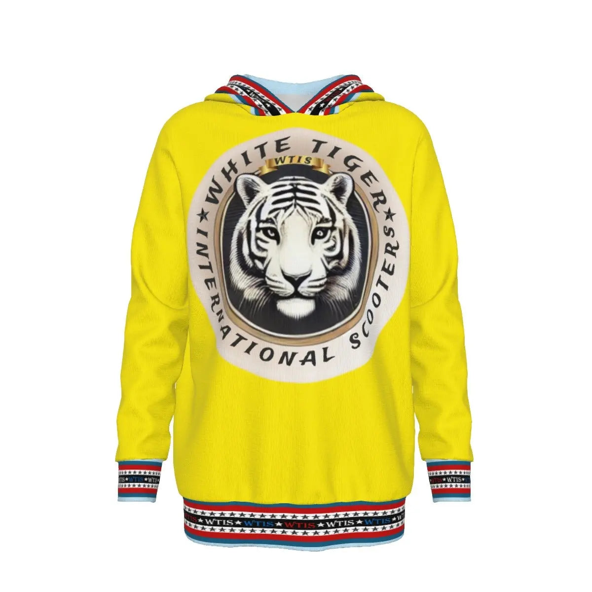 White Tiger International Scooters Limited Edition Kids Pullover Hoodie – Tiger Cub Design Yoycol