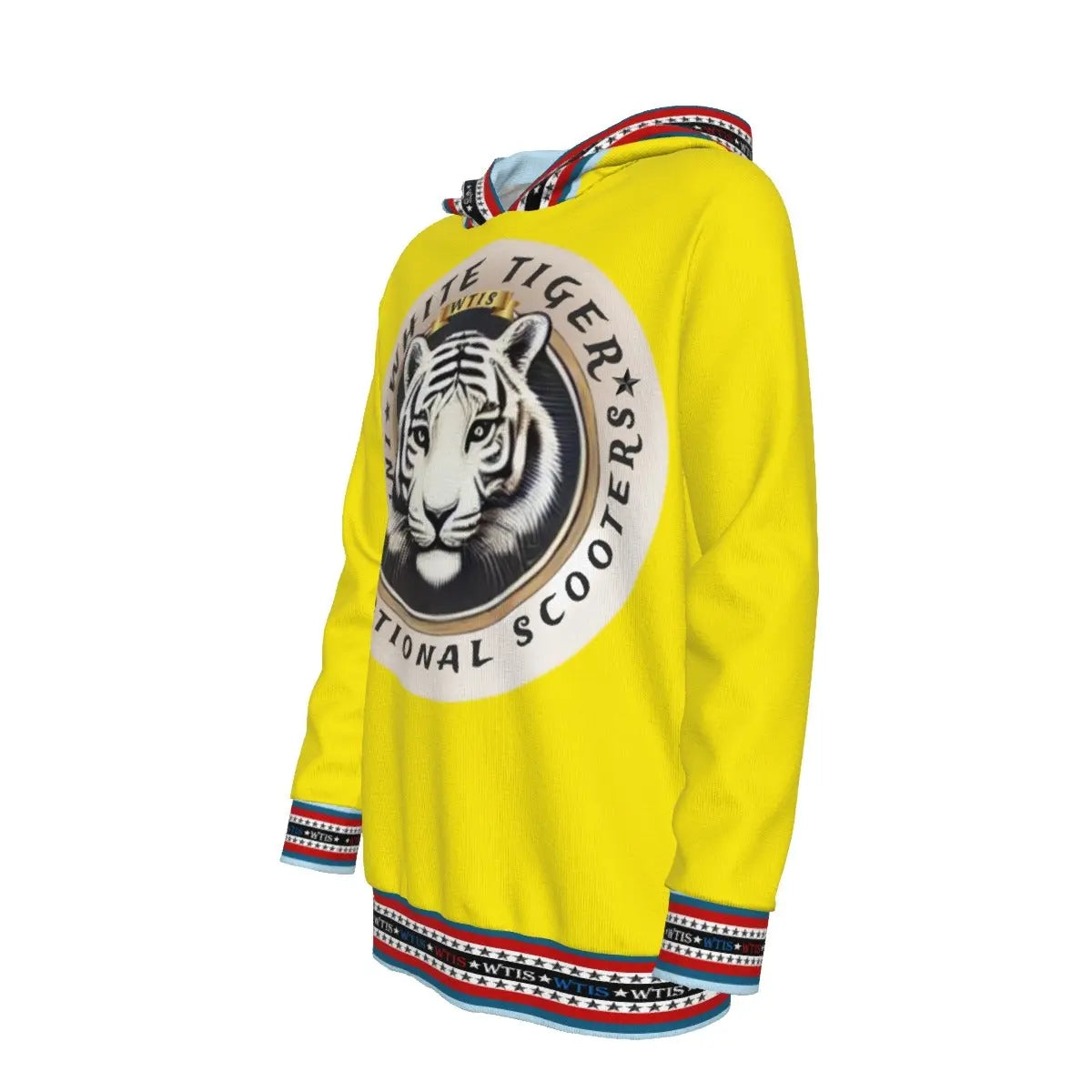 White Tiger International Scooters Limited Edition Kids Pullover Hoodie – Tiger Cub Design Yoycol