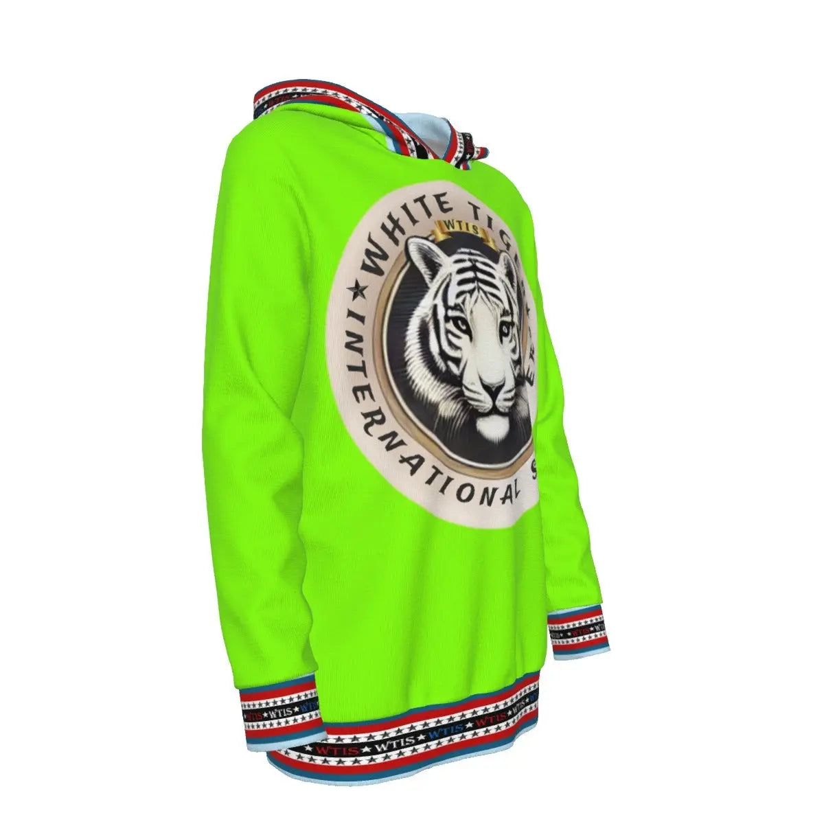 White Tiger International Scooters Limited Edition Kids Pullover Hoodie – Tiger Cub Design Yoycol