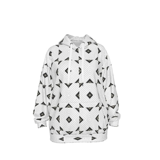 White Tiger International Scooters Limited Edition Unisex Pullover Hoodie, Hugs and Kisses, Black Lace Yoycol