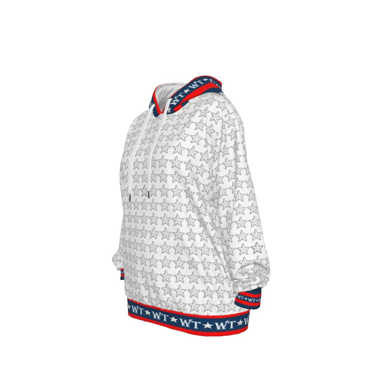 White Tiger International Scooters Limited Edition Unisex Pullover Hoodie, Provincial Stars Yoycol