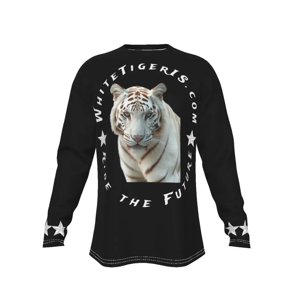 White Tiger International Scooters Men's Long Sleeve T-Shirt, Celestial Path Yoycol