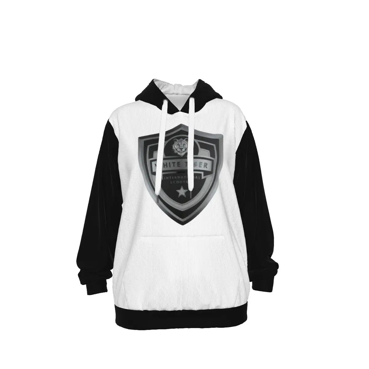 White Tiger International Scooters, Unisex Pullover Hoodie Cotton, Limited Edition Motorcycles Yoycol