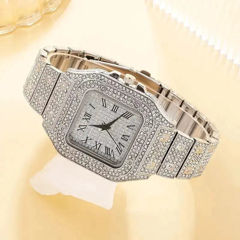 Women's Diamond Watches.2Pcs Set American Roasting Company