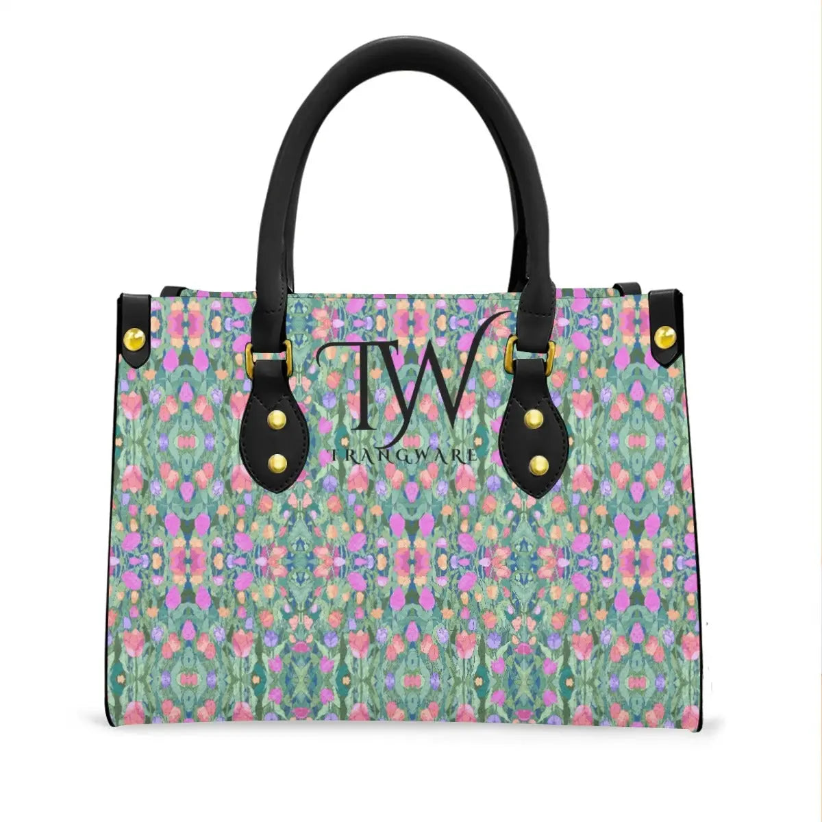 Women's Tote Bag With Black Handle Yoycol