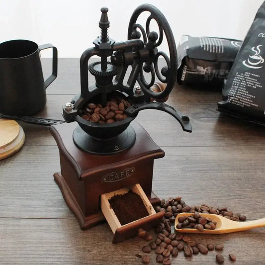 Wooden Manual Coffee Grinder American Roasting Company