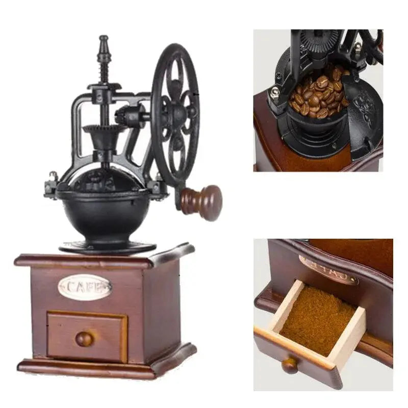 Wooden Manual Coffee Grinder American Roasting Company