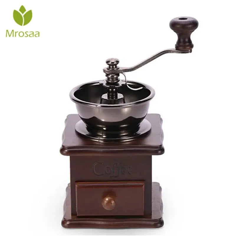 Wooden Manual Coffee Grinder American Roasting Company