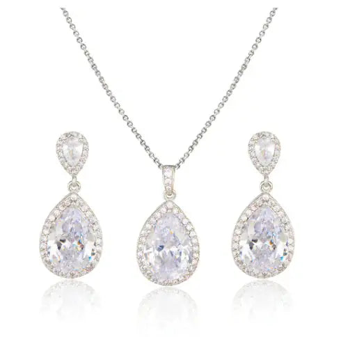 Zircon Jewelry Set, Fashion Jewelry American Roasting Company