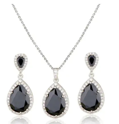 Zircon Jewelry Set, Fashion Jewelry American Roasting Company